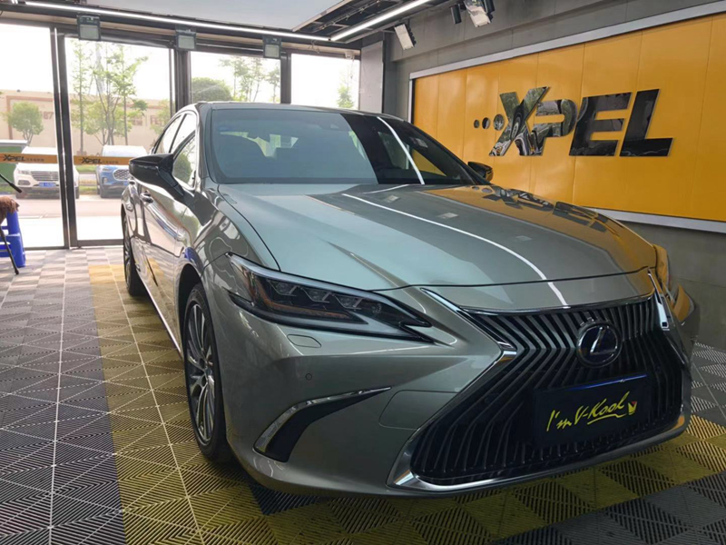 今日施工推荐——es300h全车顶级太阳膜