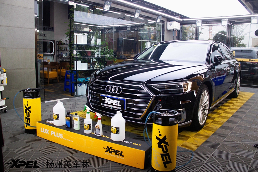 奥迪A8L Xpel lux隐形车衣施工案例