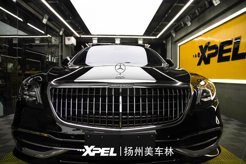 奔驰迈巴赫xpel车衣施工效果