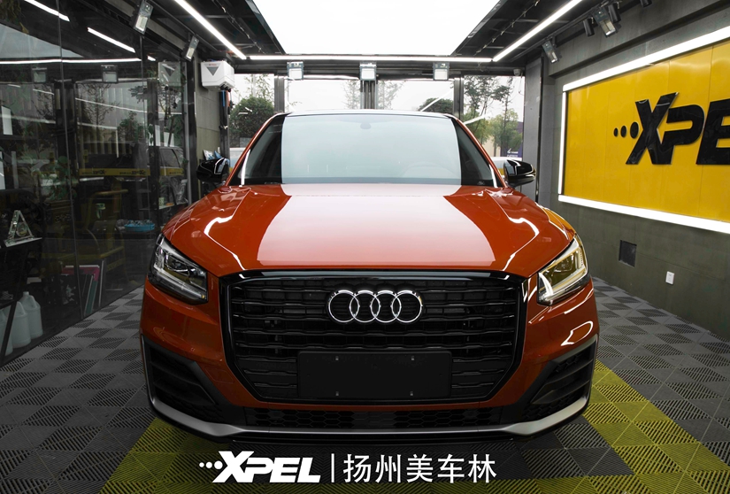 奥迪Q3贴太阳膜+Xpel漆面保护膜